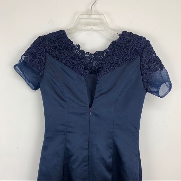 navy Blue Cocktail Dress. - Picture 10 of 10